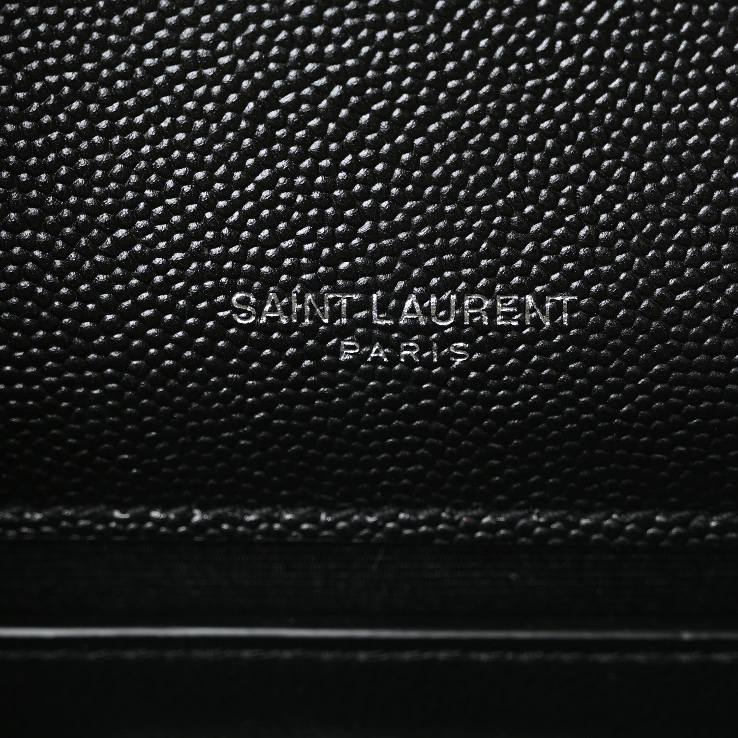 Saint Laurent Grain De Poudre Small Monogram Kate Satchel Black 6 of 9