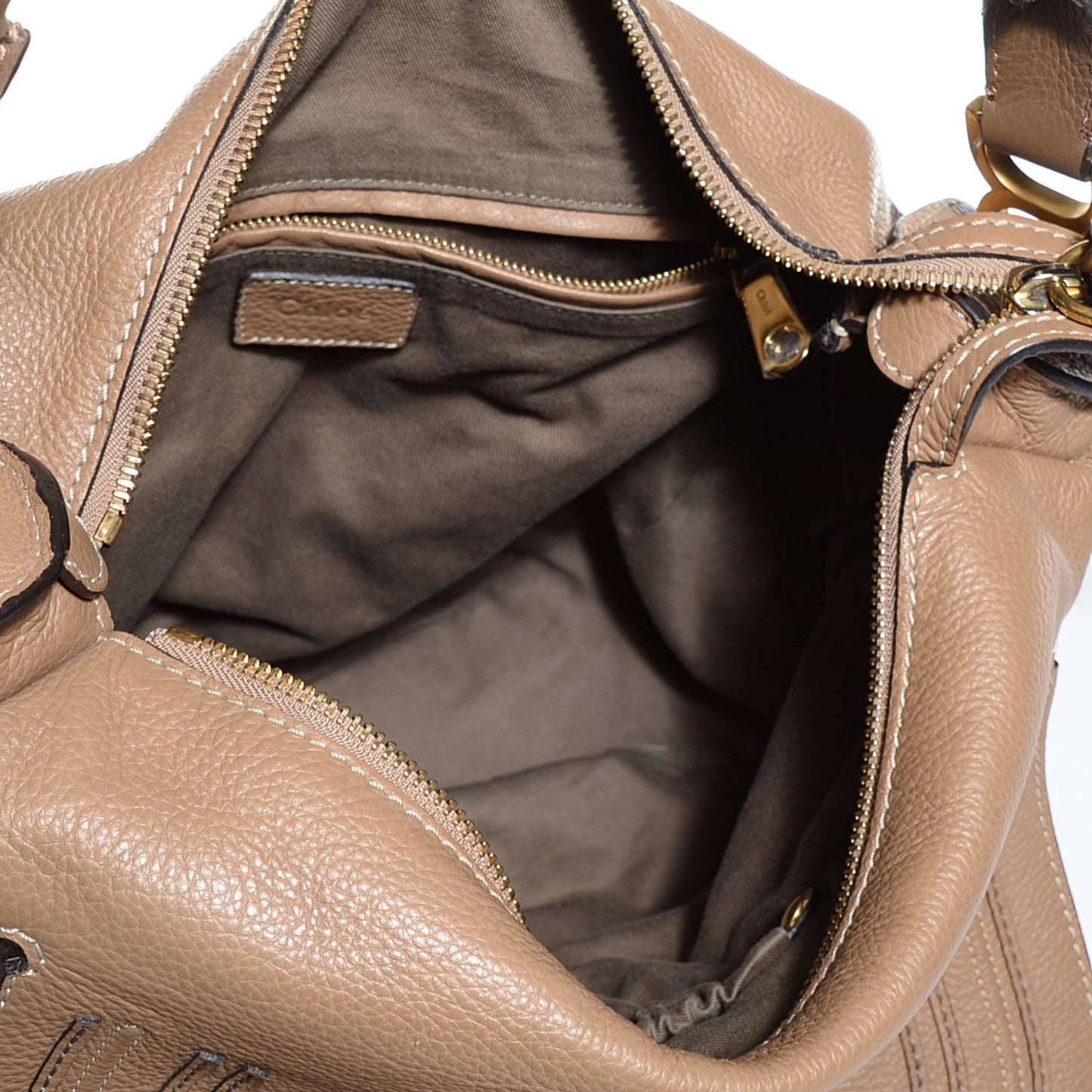 Calfskin Large Marcie Hobo Nut