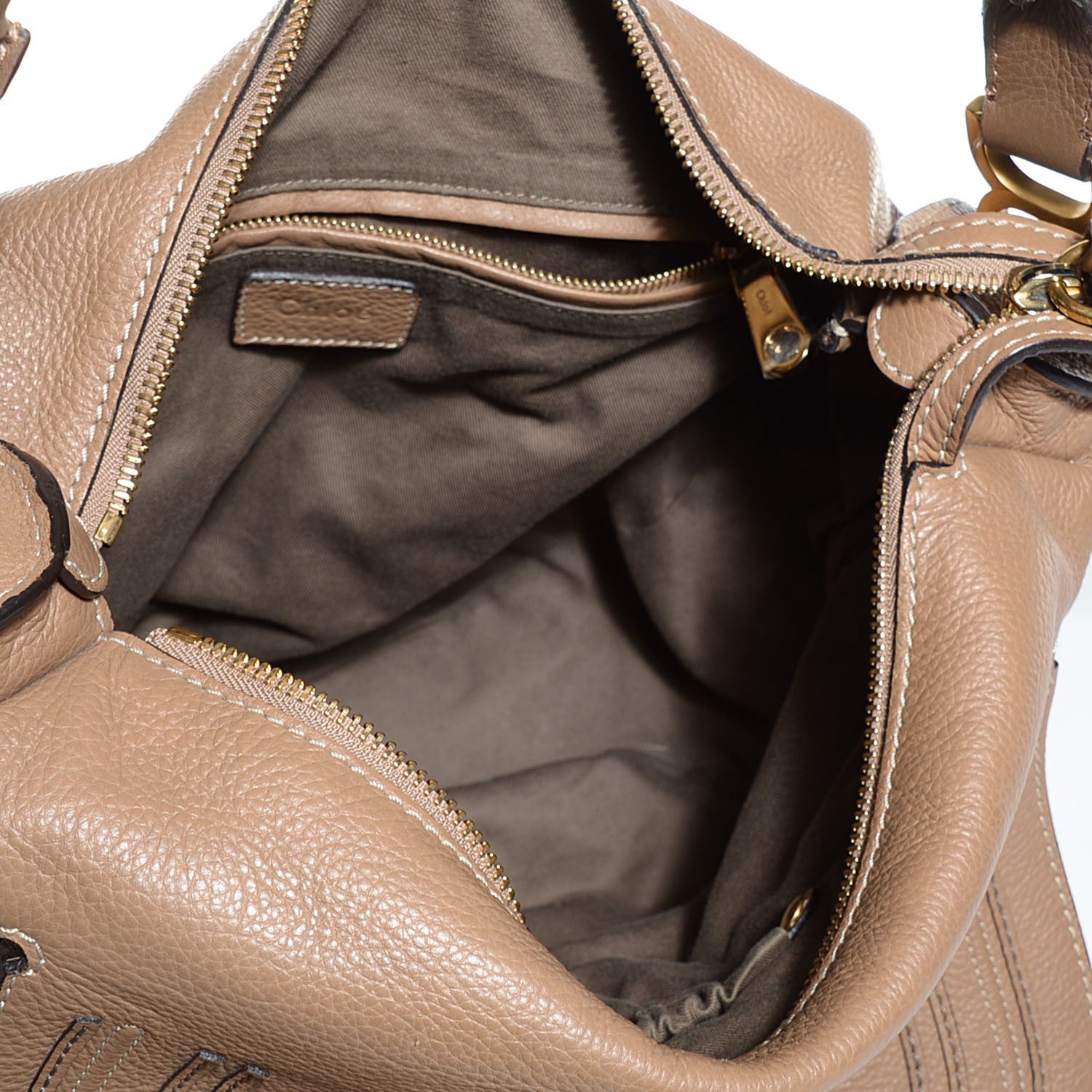 Chloe Calfskin Large Marcie Hobo Nut 5 of 9