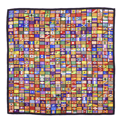 Hermes Silk en Voyage Stole Scarf 90 1 of 3