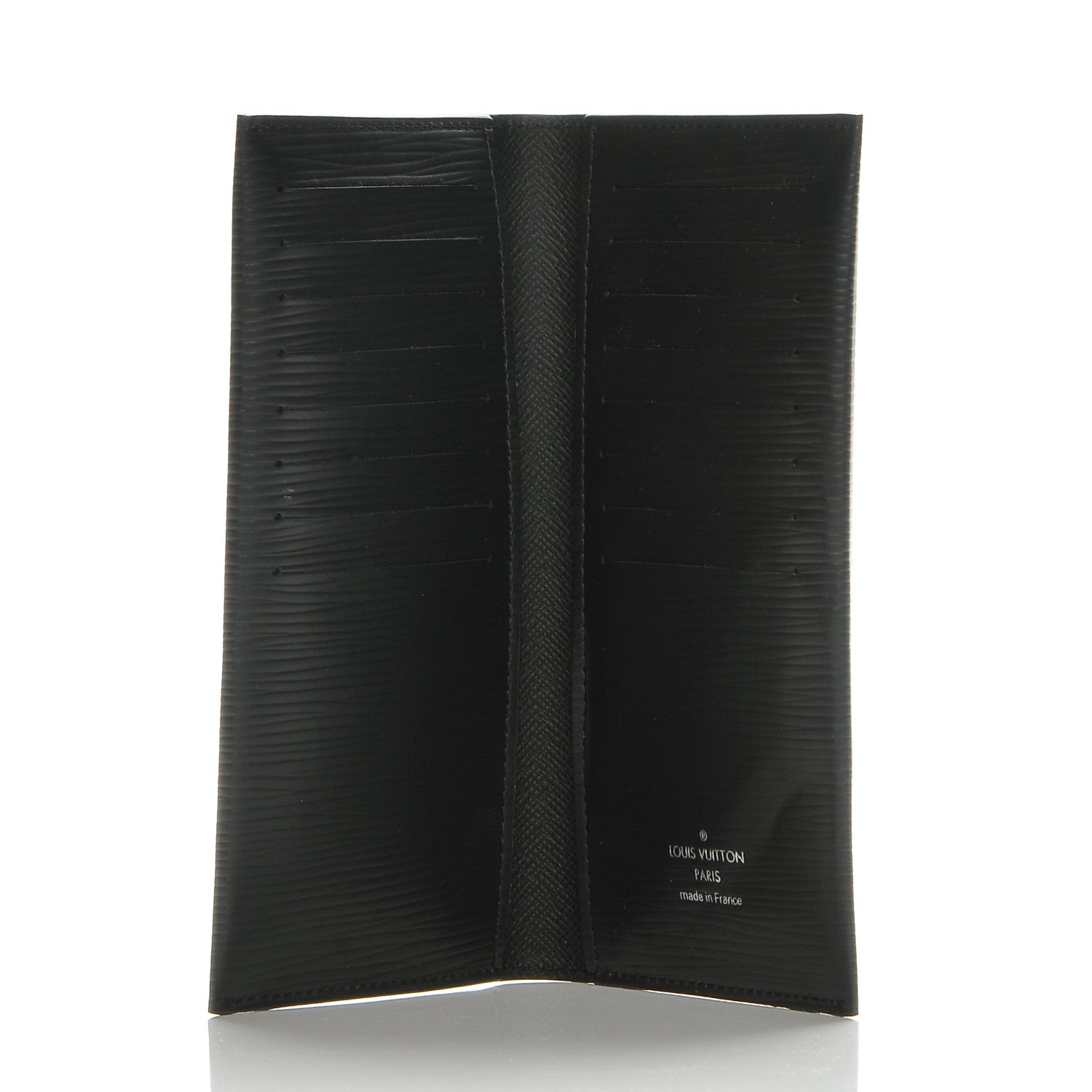 Louis Vuitton Epi Card Holder Black 3 of 8