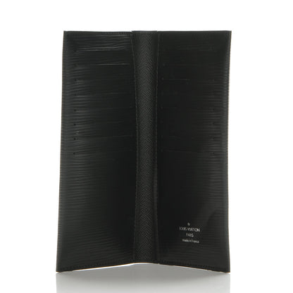 Louis Vuitton Epi Card Holder Black 3 of 8