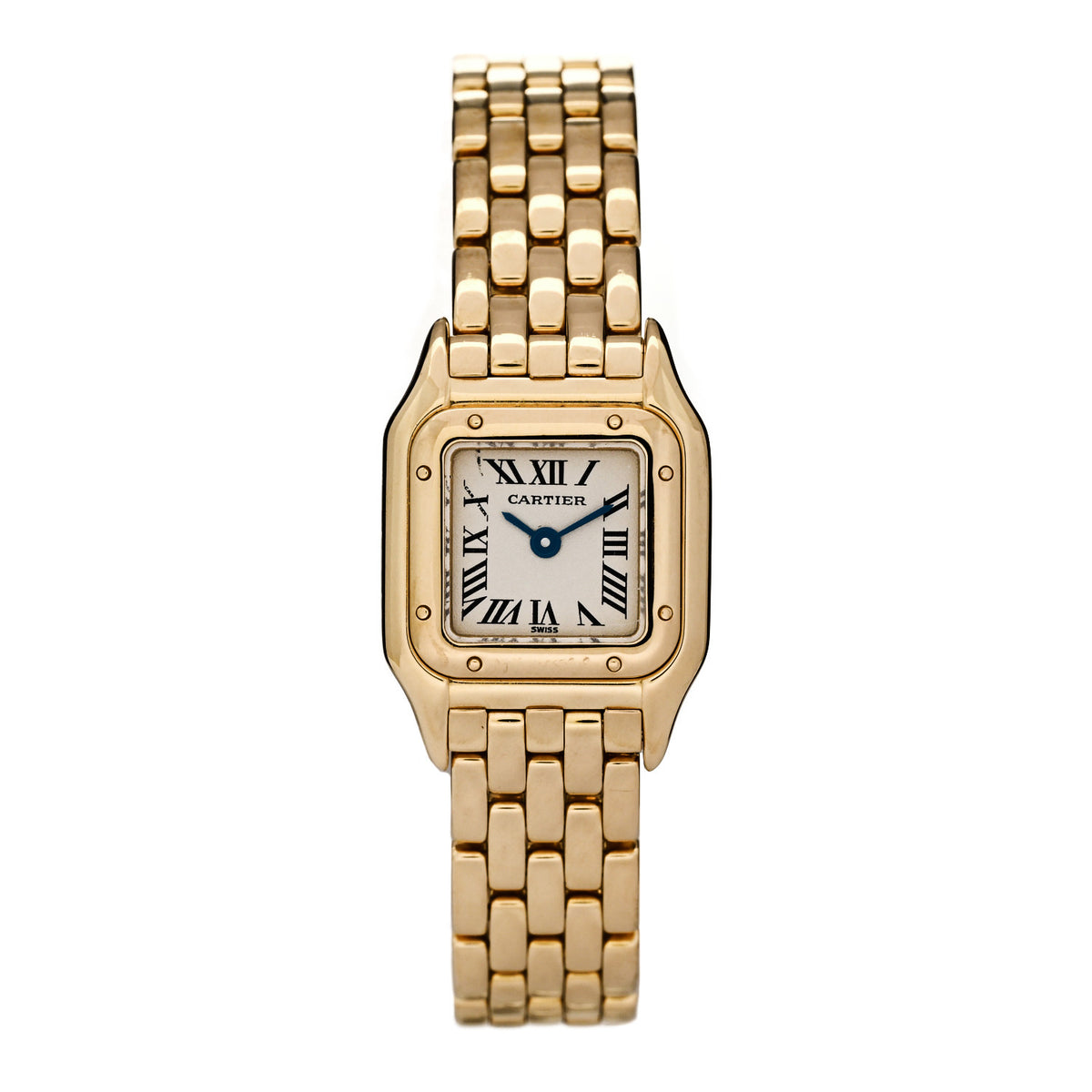Cartier 18K Yellow Gold 17mm Panthere Quartz Watch 1 of 4