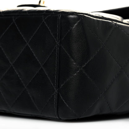 Chanel Lambskin Quilted Jumbo Single Flap Black 9 of 14