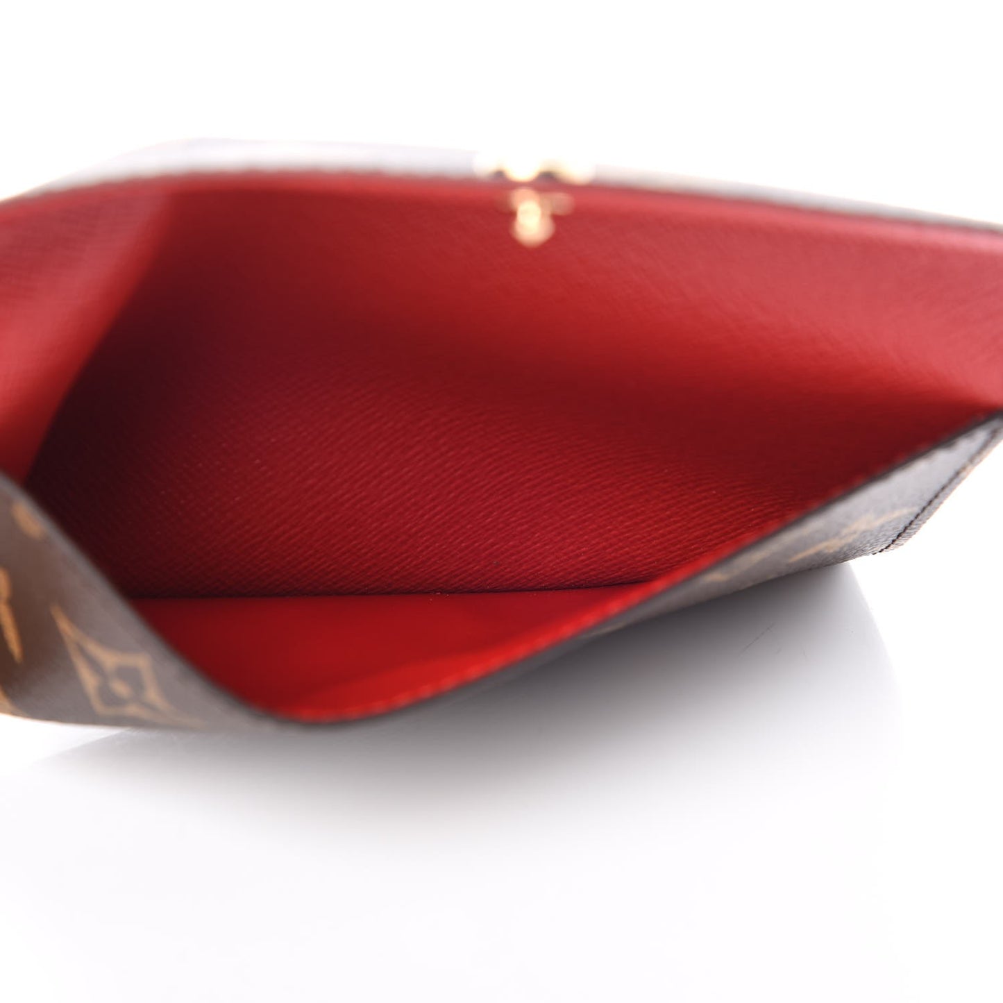 Monogram Daily Organizer Envelope Insert Red