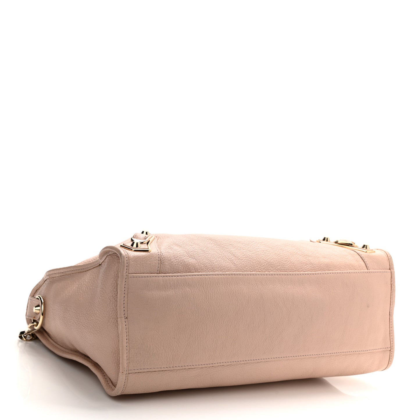 Chevre Gold Metallic Edge Hardware City Rose Aubepine Bois de Rose