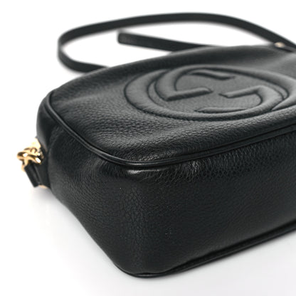 Gucci Pebbled Calfskin Small Soho Disco Bag Black 8 of 9