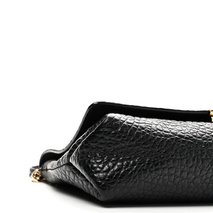 Burberry Signature Grain Medium Mildenhall Crossbody Bag Black 8 of 9