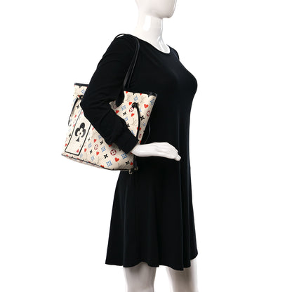 Louis Vuitton Game On Neverfull MM White 2 of 8