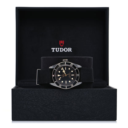 TUDOR Stainless Steel Fabric 41mm Black Bay Automatic Watch Black 79230N 6 of 6