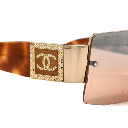 Chanel Crystal CC Sunglasses 4095-B Tortoise 9 of 11