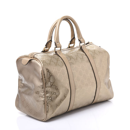 Gucci Imprime Monogram Medium Joy Boston Champagne 2 of 11