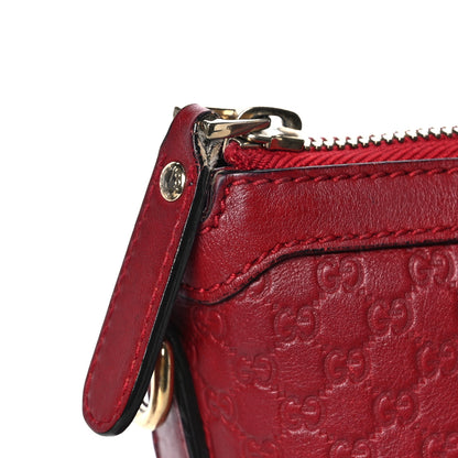 Gucci Soft Microguccissima Small Zippered Satchel Rosso 11 of 25