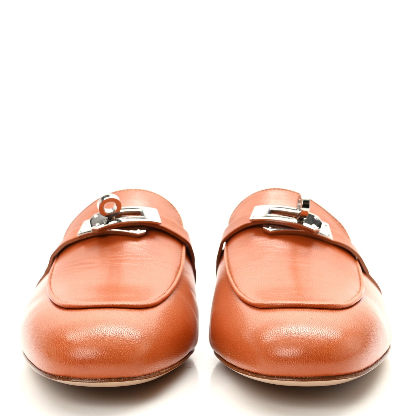 Heritage Calfskin Oz Mules 40 Natural
