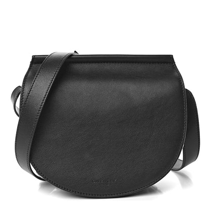 Givenchy Calfskin Mini Infinity Saddle Bag Black 1 of 9