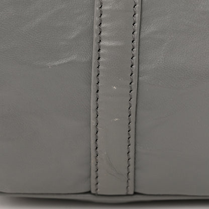 Prada Nappa Antique Small Re-Edition 2001 Two Handle Crossbody Bag Ardesia 11 of 11