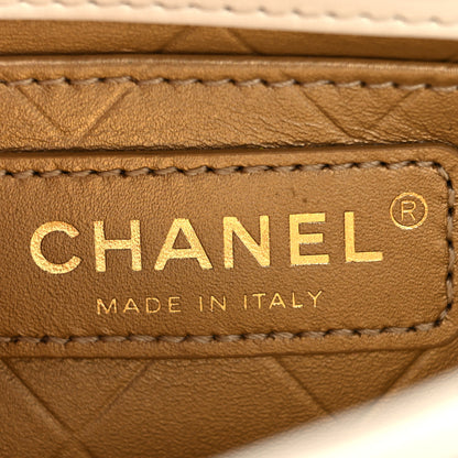 Chanel Lambskin Quilted Mini Coco Clips Flap White 5 of 8