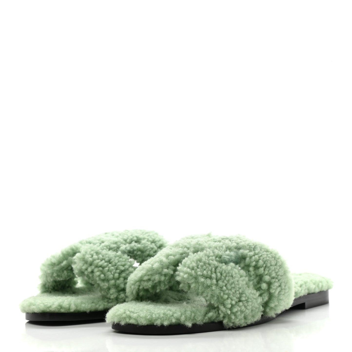 Woolskin Oran Sandals 39 Vert D’Eau