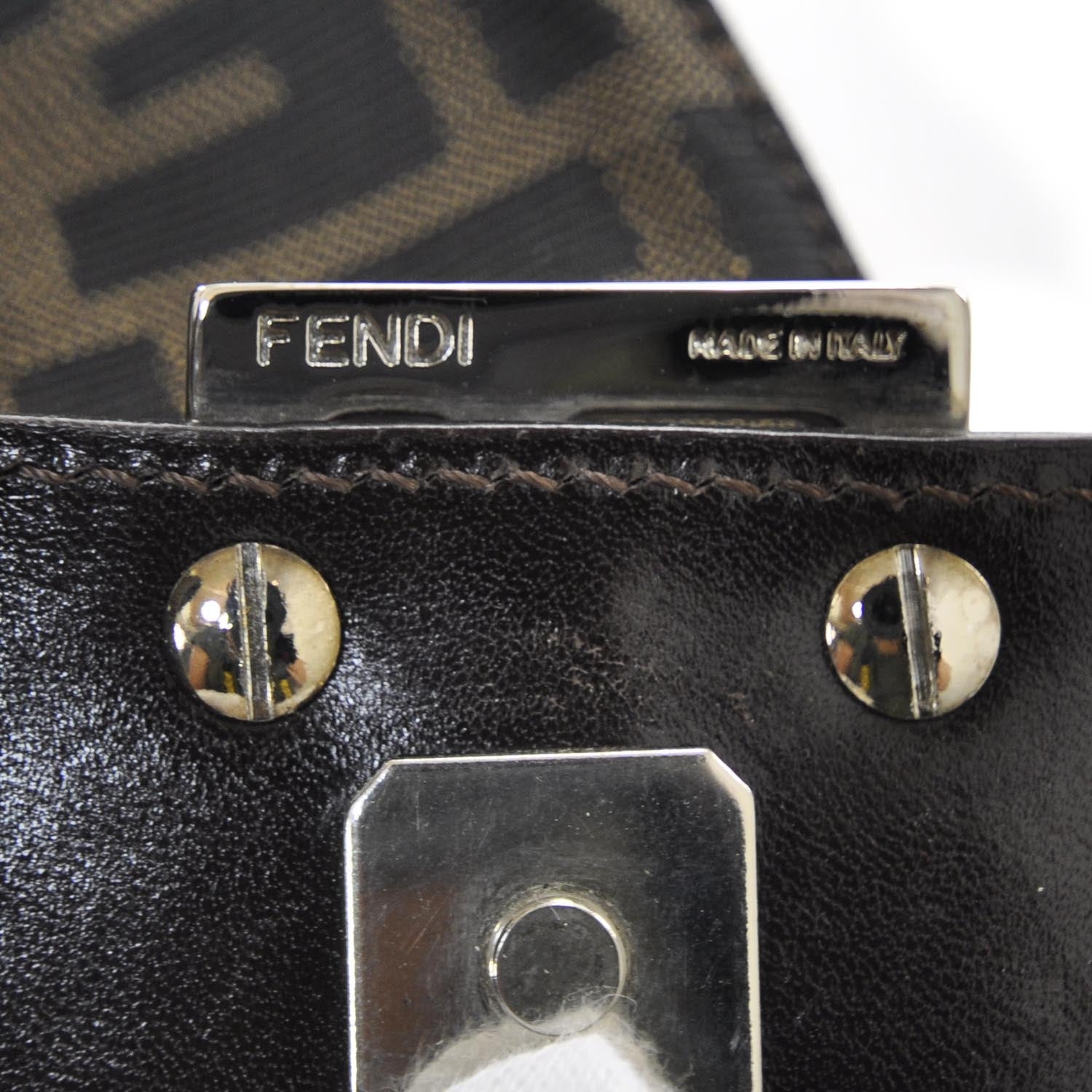 Fendi Zucca Mama Baguette Tobacco 11 of 11