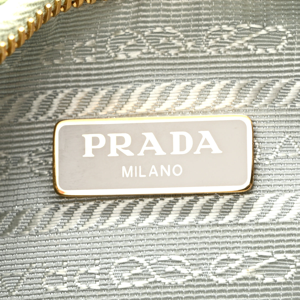 Prada Yarn Raffia Effect Crochet Re-Edition 2005 Shoulder Bag Acqua 10 of 19