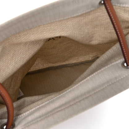 Hermes Canvas Swift Aline Grooming Bag Gold 5 of 10