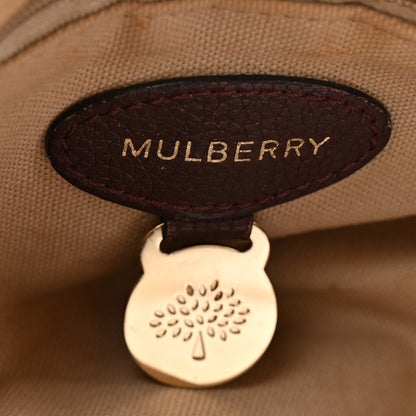 Mulberry Classic Grained Calfskin Alice Satchel Oxblood 6 of 20