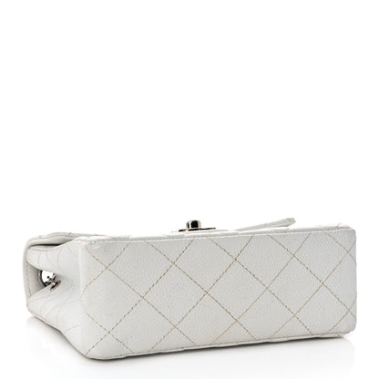 Chanel Caviar Quilted Mini Square Flap White 3 of 13
