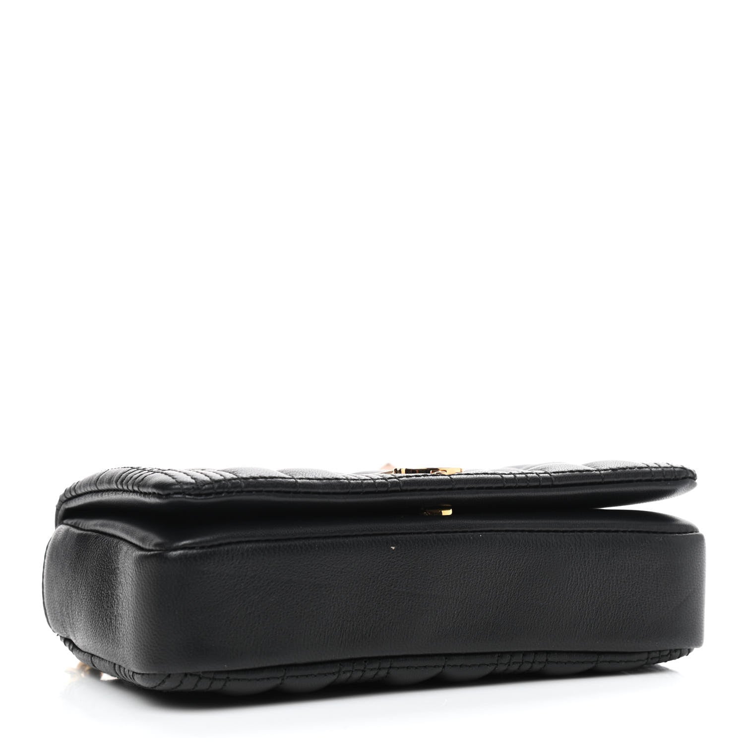 Burberry Grainy Calfskin Quilted Mini Lola Bag Black 4 of 9
