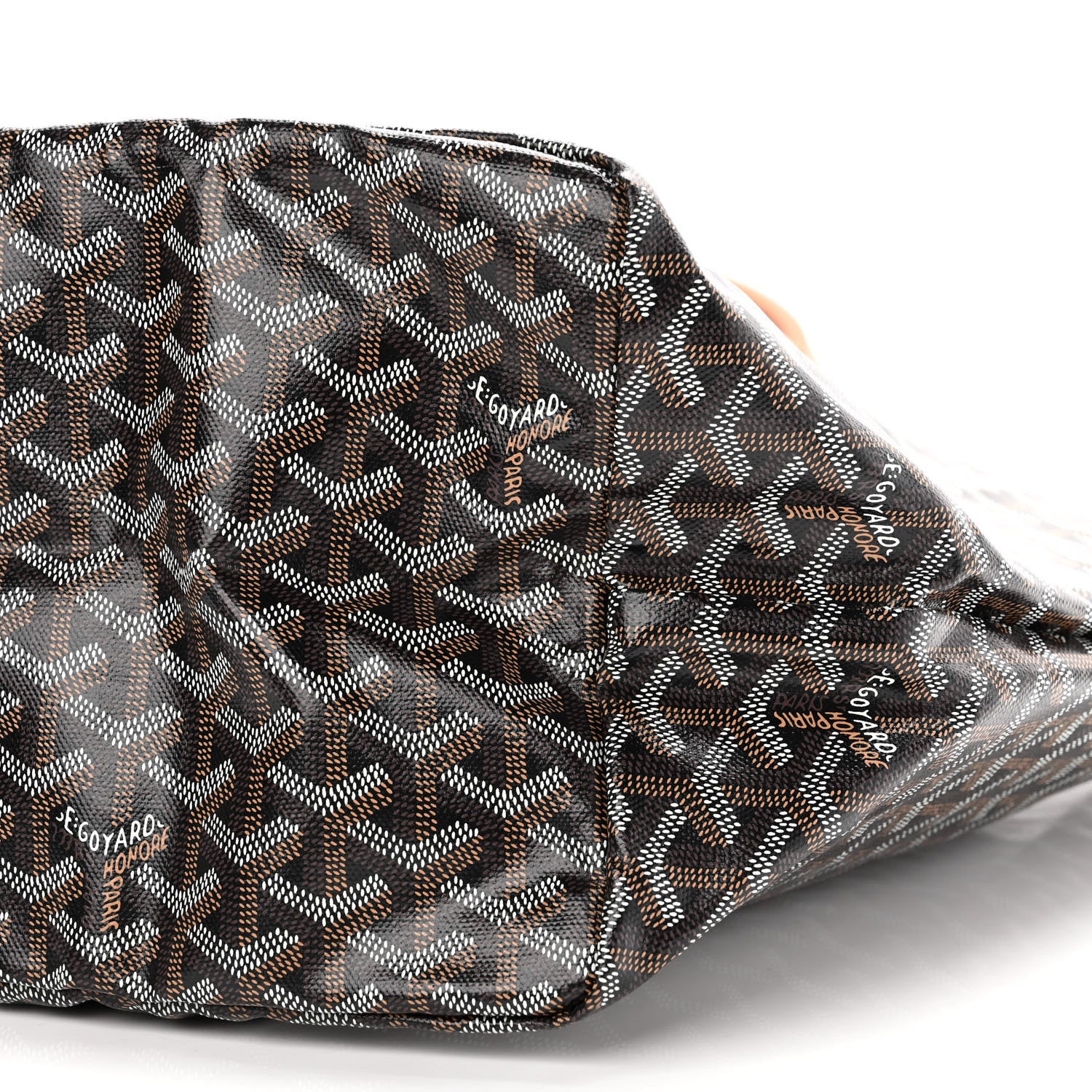 Goyard Goyardine Saint Louis GM Black Gold 11 of 11