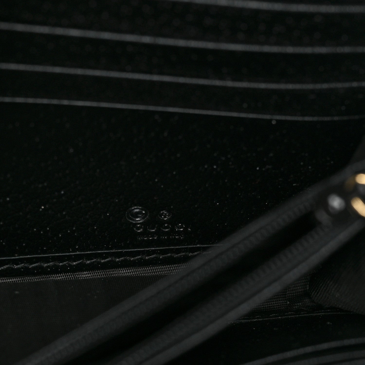 Gucci Calfskin Web Ophidia Continental Wallet Black 6 of 7