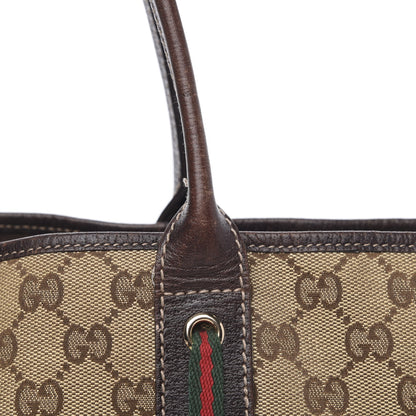 Gucci Monogram Medium Princy Tote Dark Brown 14 of 18