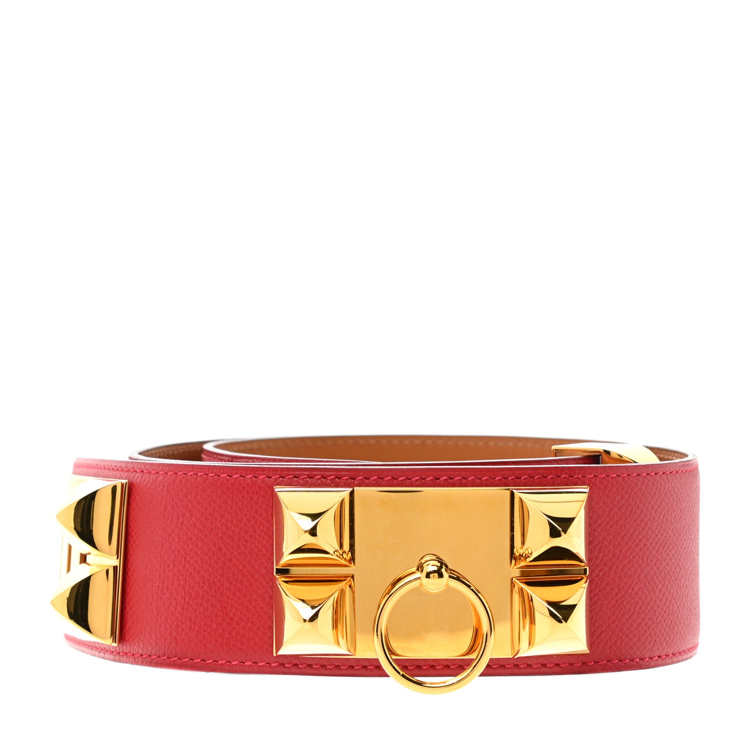 Epsom Collier De Chien CDC Belt 85 Rouge Casaque