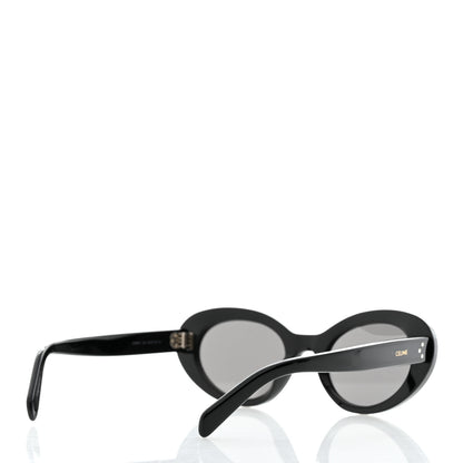 Celine Acetate Cat Eye Sunglasses CL401931 Black 4 of 7