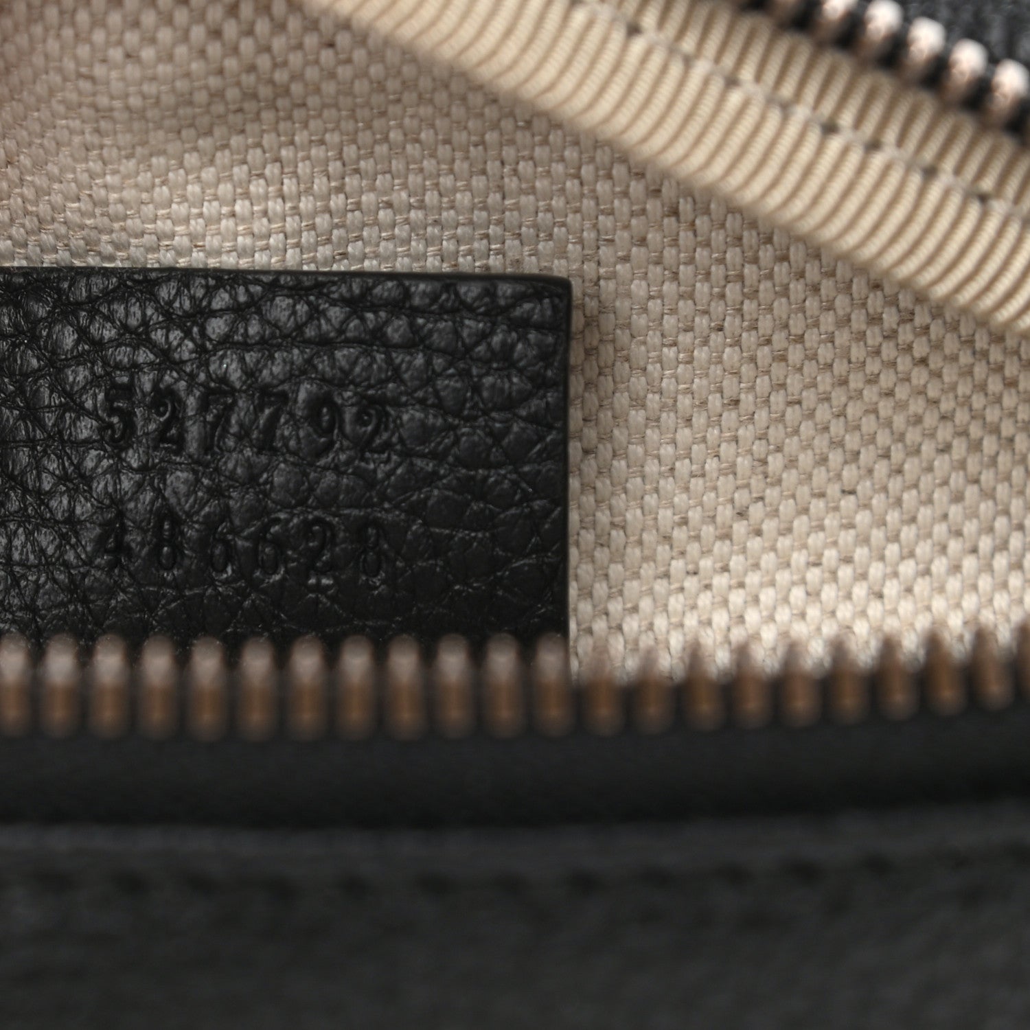 Gucci Grained Calfskin Small Logo Belt Bag Black 7 of 10
