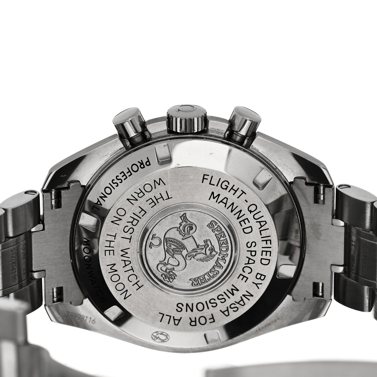Omega Stainless Steel 42mm Speedmaster Moonwatch Professional Chronograph Manual Winding Watch Black 311.30.42.30.01.005 4 of 5