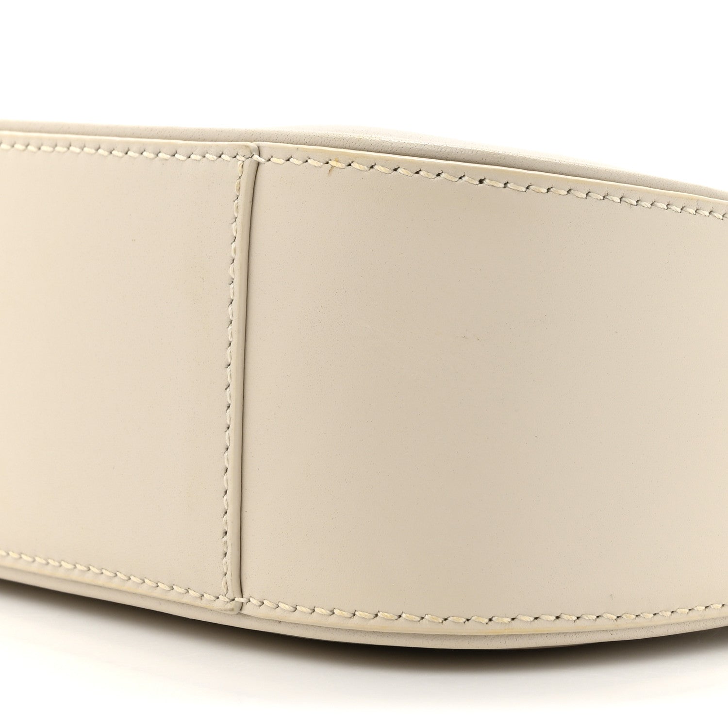 Saint Laurent Smooth Calfskin Le 5 A 7 Hobo Blanc Vintage 9 of 11