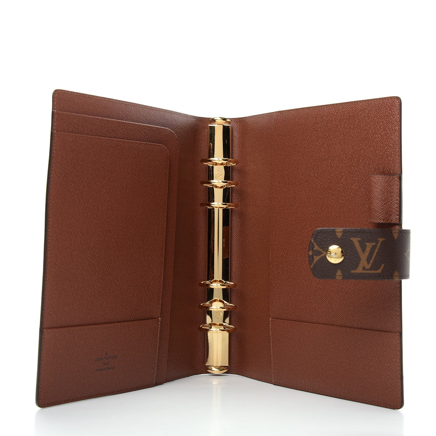 Monogram Large Ring Agenda Cover
