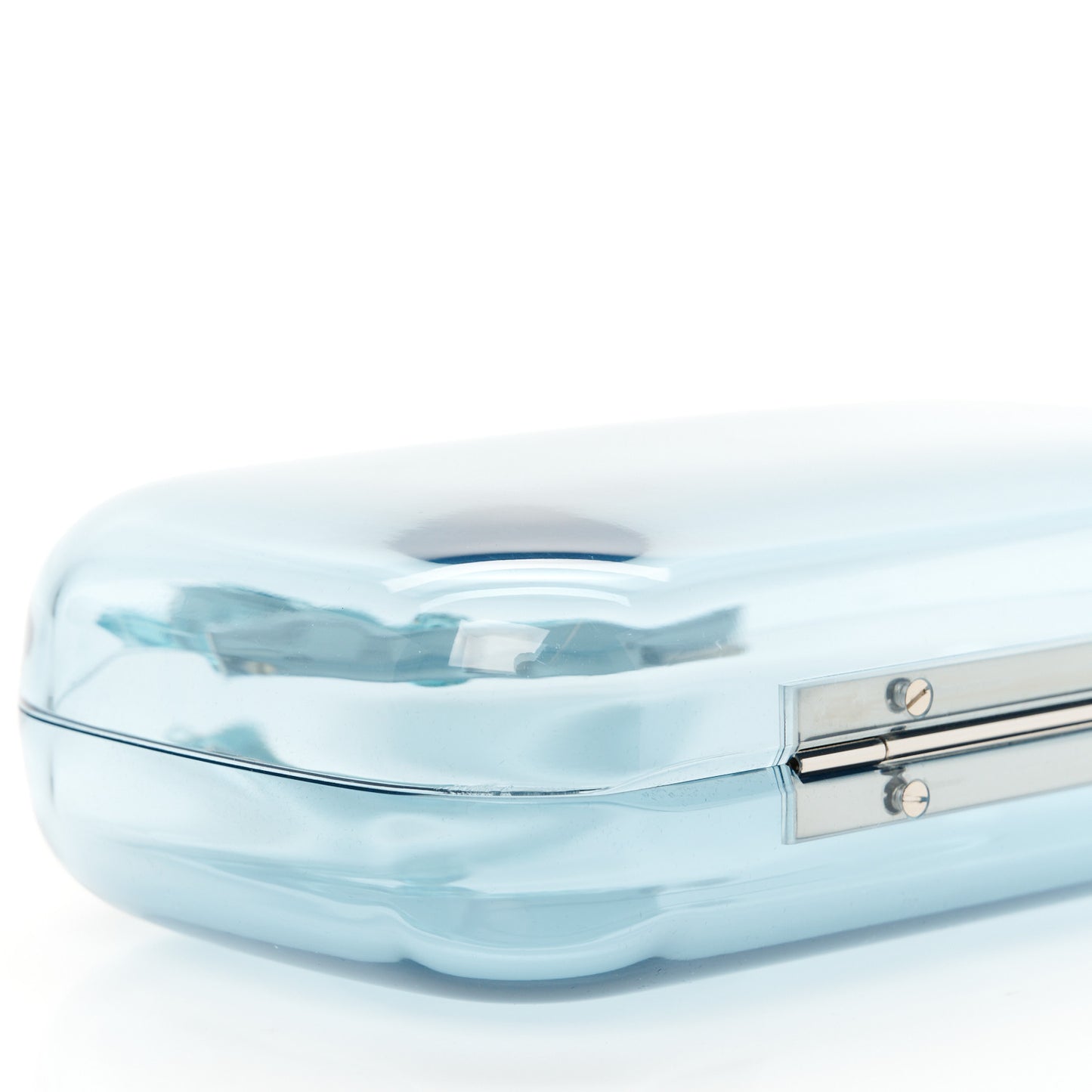 Resin Knuckle Clutch Pale Blue