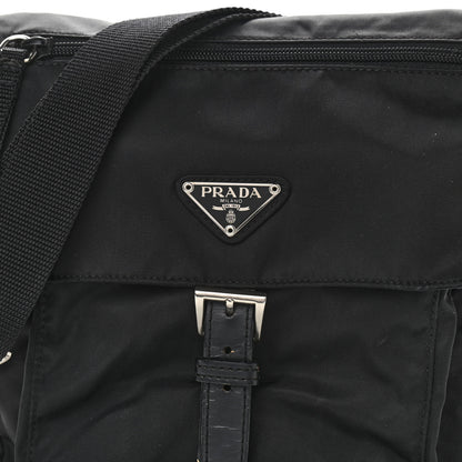 Prada Nylon Vela Messenger Black 8 of 13