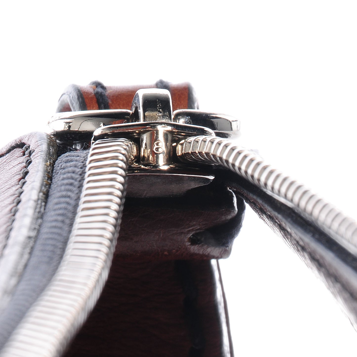 Leather Edith Satchel Muscade