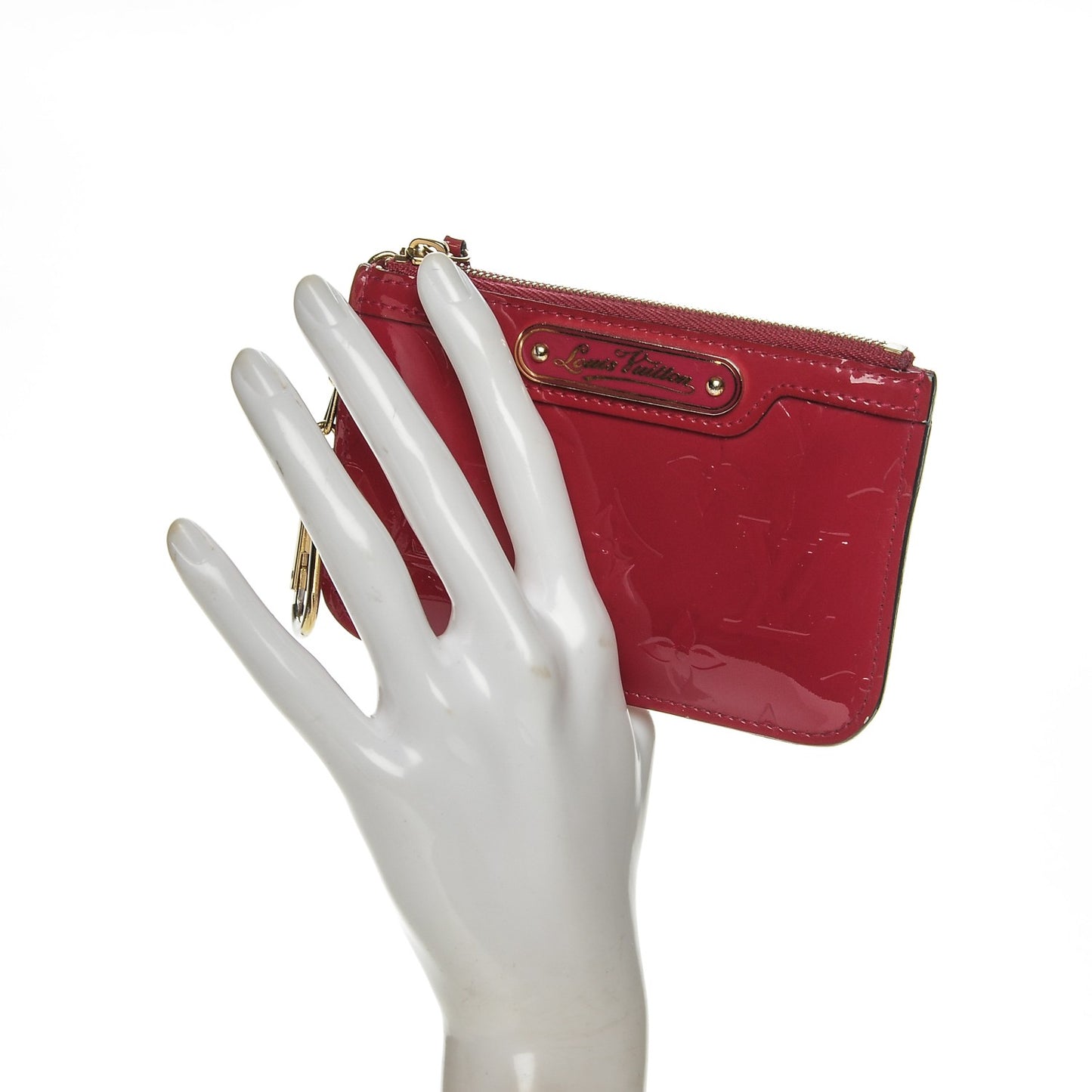 Vernis Key Pouch Rose Indien