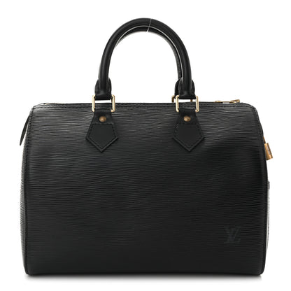 Louis Vuitton Epi Speedy 25 Black 1 of 14