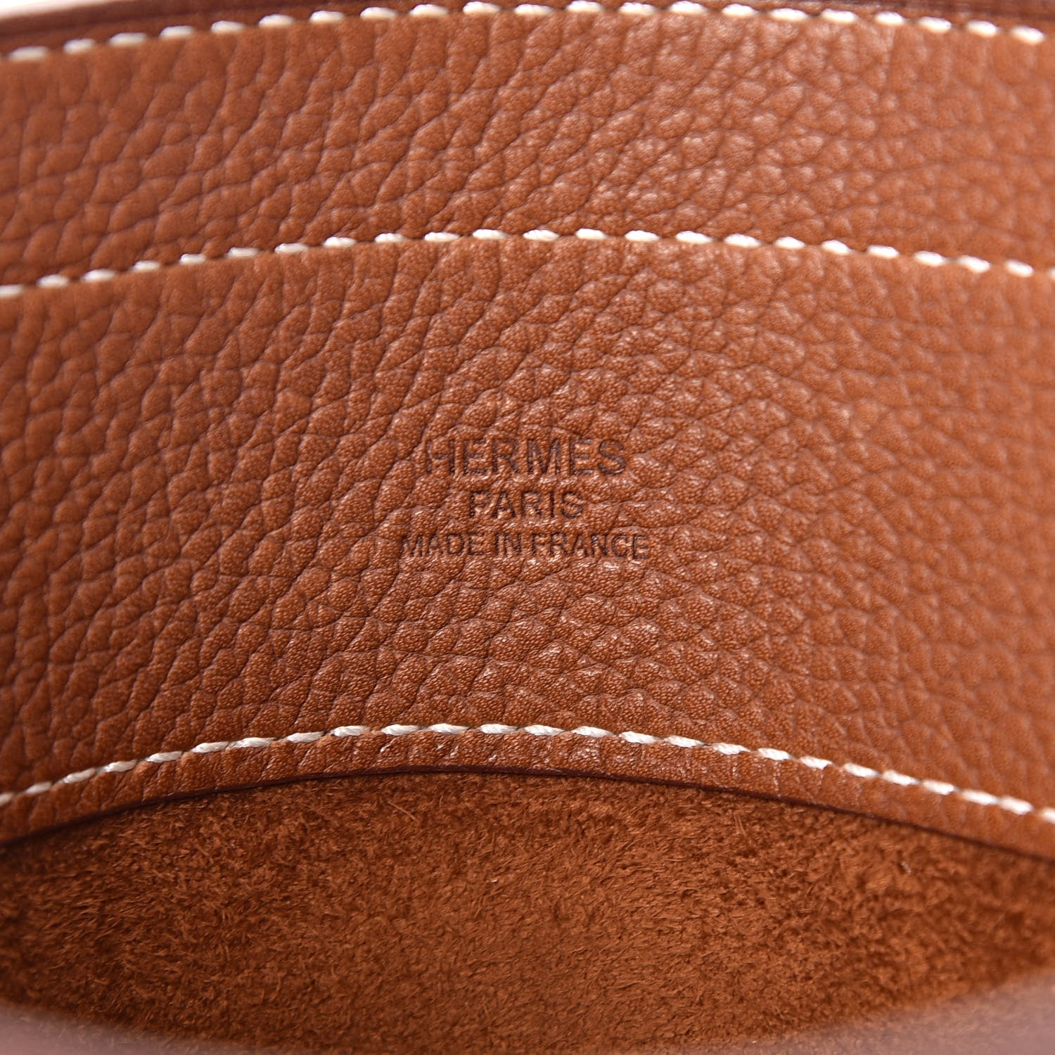 Hermes Barenia Faubourg Mini Aline Fauve 6 of 13