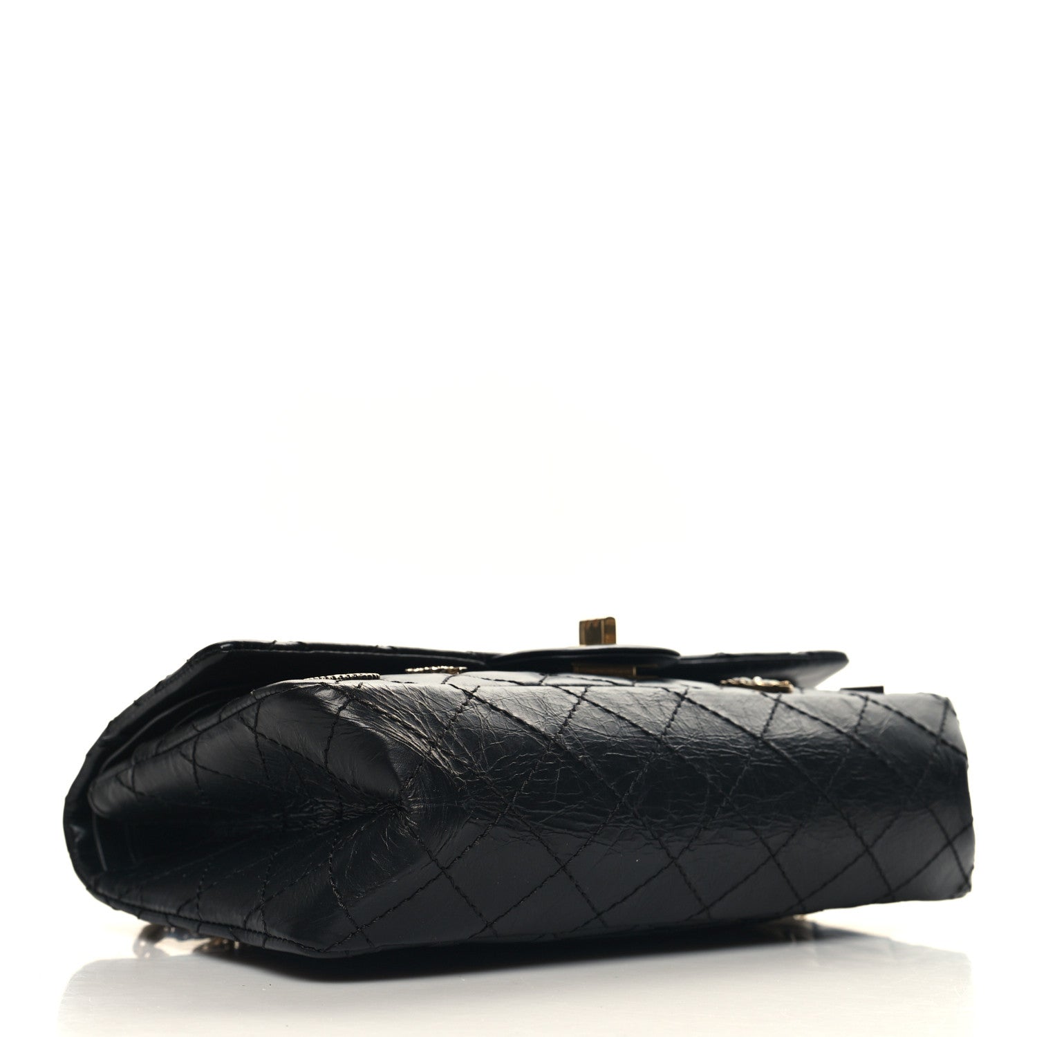 Chanel Aged Calfskin Lucky Charms 2.55 Reissue 225 Flap Black 4 of 10