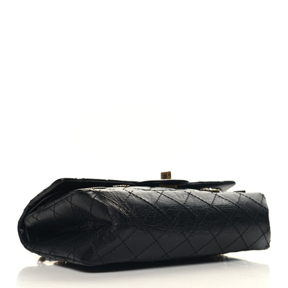 Chanel Aged Calfskin Lucky Charms 2.55 Reissue 225 Flap Black 4 of 10