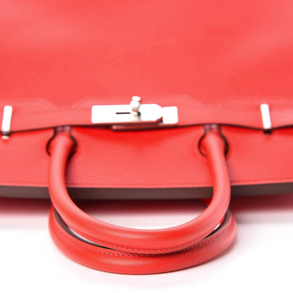 Hermes Epsom Birkin 30 Rouge De Coeur 27 of 38