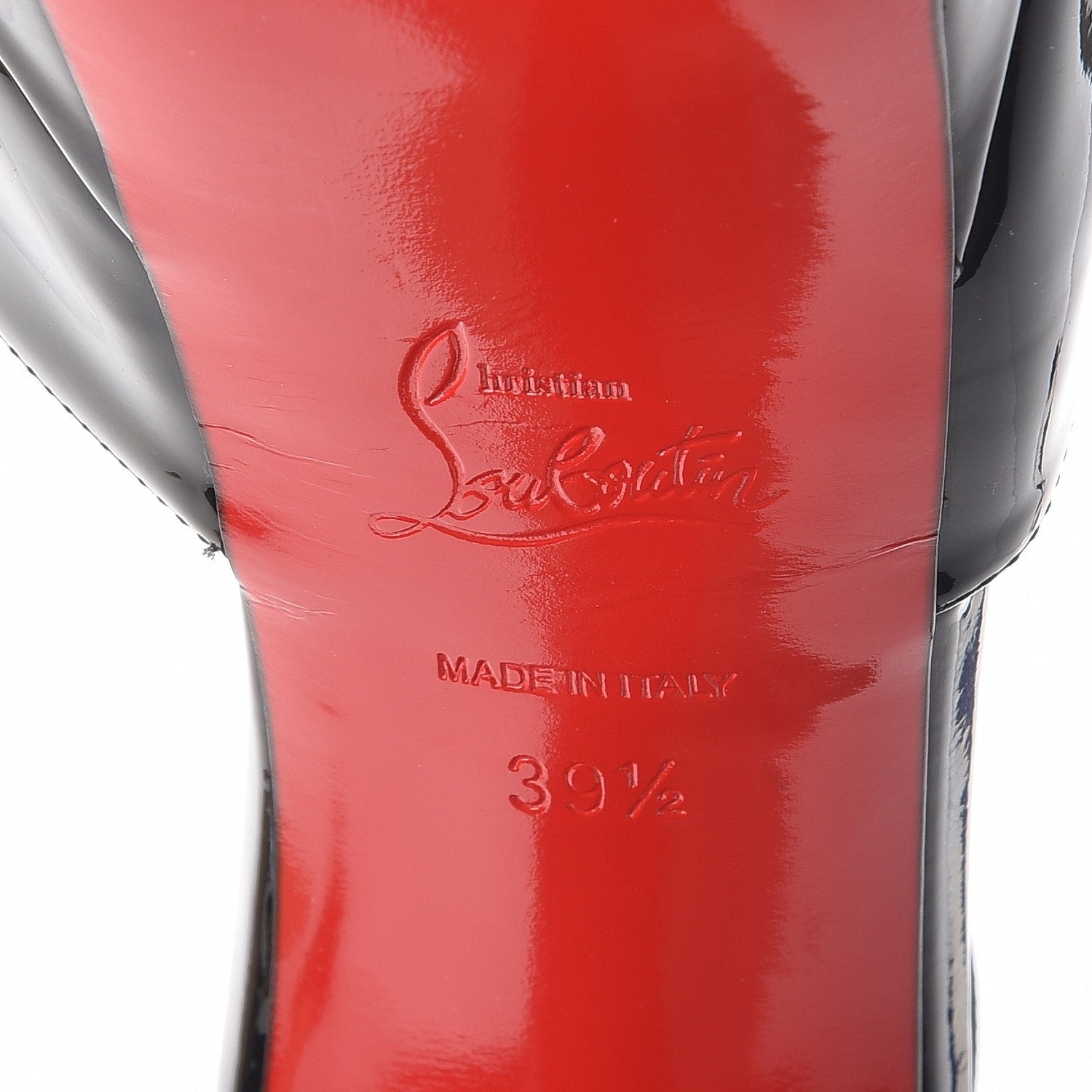 Christian Louboutin Patent Jilopa 150 Pumps 39.5 Black 6 of 8