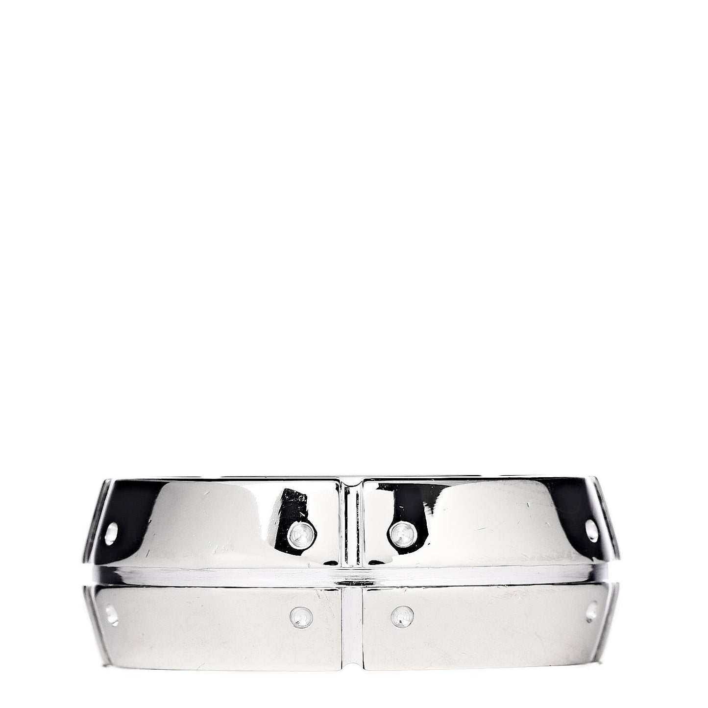 18K White Gold 8mm Streamerica Band Ring 62 10
