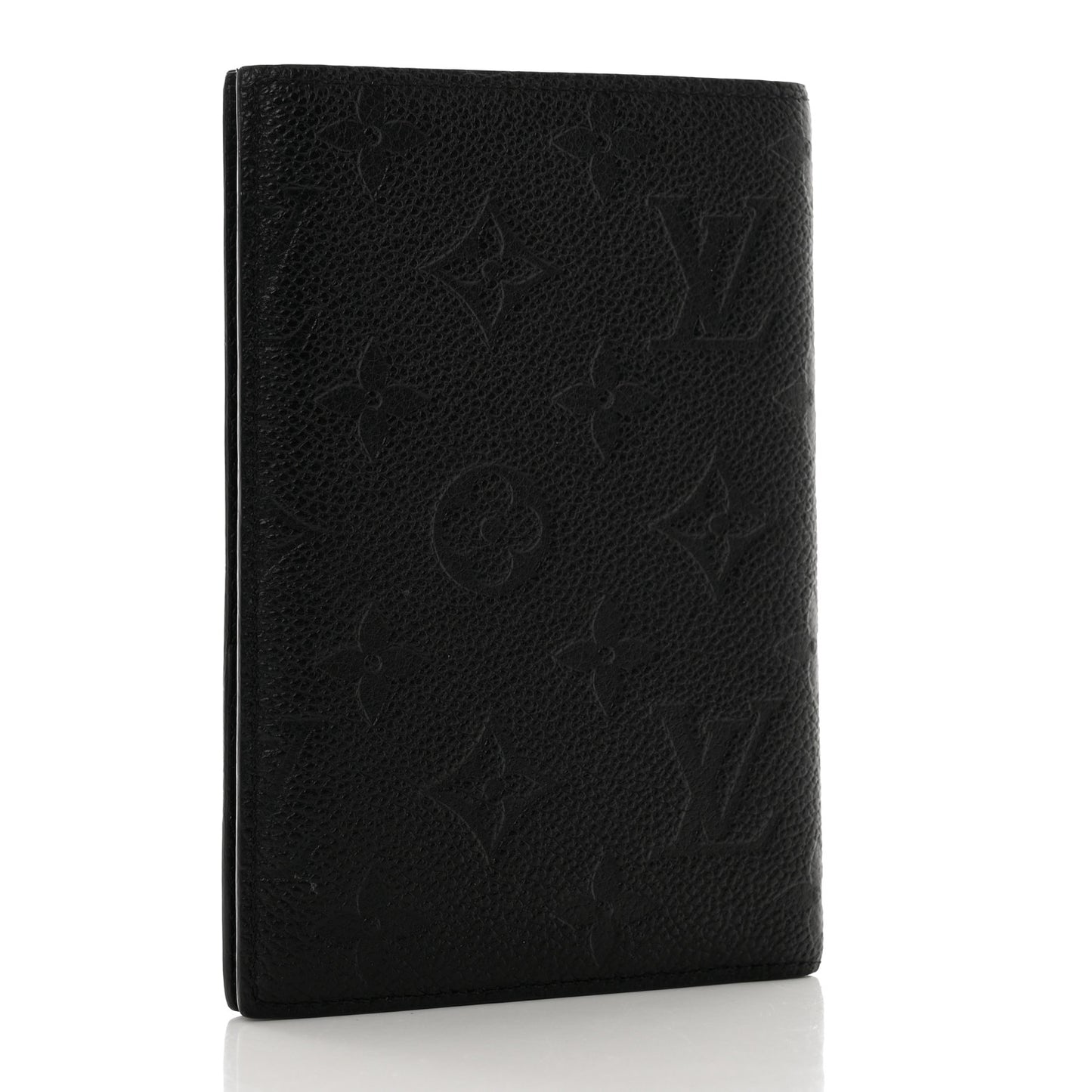 Empreinte Monogram Passport Cover Black