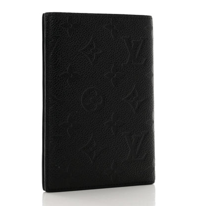 Louis Vuitton Empreinte Monogram Passport Cover Black 3 of 6